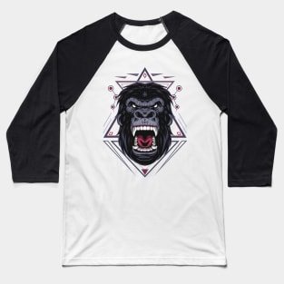 ferocious the gorilla head Baseball T-Shirt